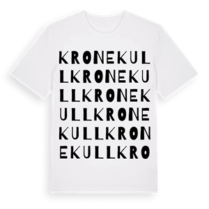 Kronekull ordlek t-shirt – ekologisk bomull t-shirt från Pinshirt