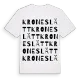 Kroneslätt ordlek t-shirt