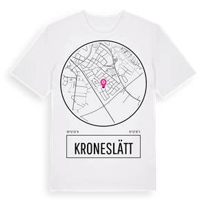Kroneslätt t-shirt – ekologisk bomull t-shirt från Pinshirt