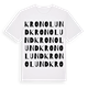 Kronolund ordlek t-shirt
