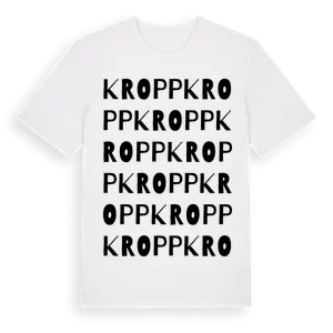 Kropp ordlek t-shirt – ekologisk bomull t-shirt från Pinshirt