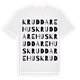 Kruddarehus ordlek t-shirt