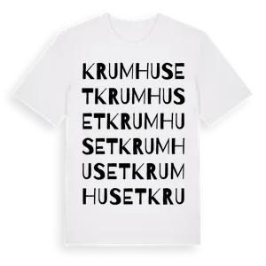 Krumhuset ordlek t-shirt – ekologisk bomull t-shirt från Pinshirt