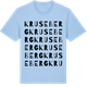 Blue Soul t-shirt med Kruseberg ordlek t-shirt