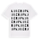 Kuberup ordlek t-shirt
