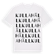 Kulla häll ordlek t-shirt