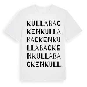 Kullabacken ordlek t-shirt – ekologisk bomull t-shirt från Pinshirt