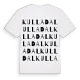 Kulladal ordlek t-shirt