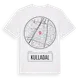 White t-shirt med Kulladal t-shirt