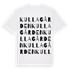 Kullagården ordlek t-shirt