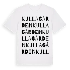 Kullagården ordlek t-shirt – ekologisk bomull t-shirt från Pinshirt