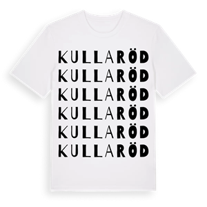 Kullaröd ordlek t-shirt – ekologisk bomull t-shirt från Pinshirt