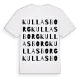 Kullasborg ordlek t-shirt
