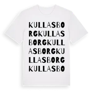 Kullasborg ordlek t-shirt – ekologisk bomull t-shirt från Pinshirt