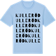 Blue Soul t-shirt med Kulleröd ordlek t-shirt