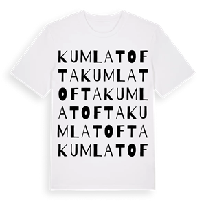 Kumlatofta ordlek t-shirt – ekologisk bomull t-shirt från Pinshirt