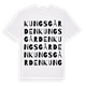 Kungsgården ordlek t-shirt