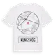 White t-shirt med Kungshög t-shirt