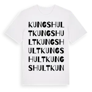 Kungshult ordlek t-shirt – ekologisk bomull t-shirt från Pinshirt