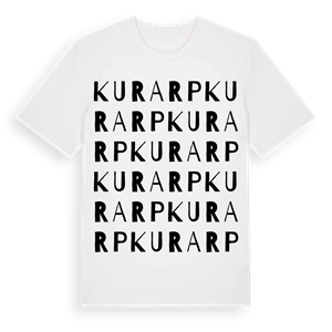 Kurarp ordlek t-shirt – ekologisk bomull t-shirt från Pinshirt