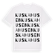 Kuskahusen ordlek t-shirt
