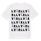Kvärk ordlek t-shirt