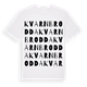 Kvarnbrodda ordlek t-shirt