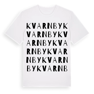 Kvarnby ordlek t-shirt – ekologisk bomull t-shirt från Pinshirt