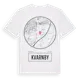 White t-shirt med Kvarnby t-shirt