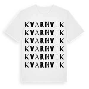 Kvarnvik ordlek t-shirt – ekologisk bomull t-shirt från Pinshirt