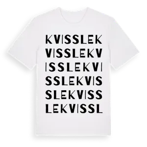 Kvissle ordlek t-shirt – ekologisk bomull t-shirt från Pinshirt