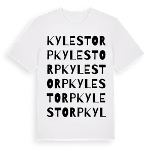 Kylestorp ordlek t-shirt – ekologisk bomull t-shirt från Pinshirt
