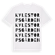 Kylestorpsgården ordlek t-shirt