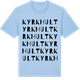 Blue Soul t-shirt med Kyrkhult ordlek t-shirt