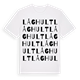 Låghult ordlek t-shirt