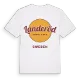 Landeröd cirkel t-shirt