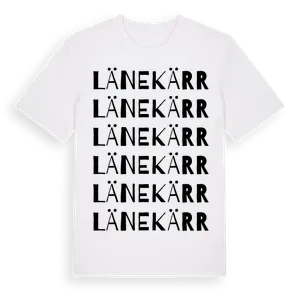 Länekärr ordlek t-shirt – ekologisk bomull t-shirt från Pinshirt