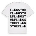 Langstorp ordlek t-shirt