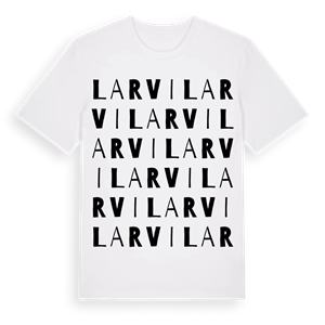 Larvi ordlek t-shirt – ekologisk bomull t-shirt från Pinshirt
