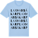 Blue Soul t-shirt med Laxmans Åkarp ordlek t-shirt