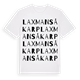 Laxmans Åkarp ordlek t-shirt