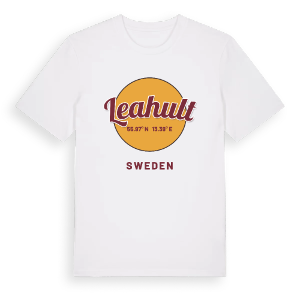 Leahult cirkel t-shirt – ekologisk bomull t-shirt från Pinshirt