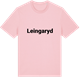 Pink Cotton t-shirt med Leingaryd fetstil t-shirt