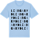 Blue Soul t-shirt med Leingaryd ordlek t-shirt