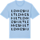 Blue Soul t-shirt med Lemmeshult ordlek t-shirt