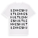 Lemmeshult ordlek t-shirt