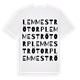 Lemmeströtorp ordlek t-shirt