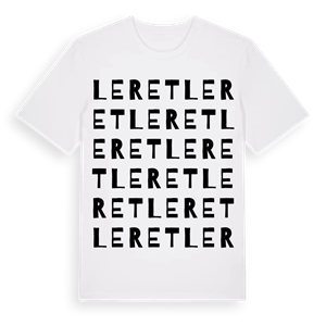 Leret ordlek t-shirt – ekologisk bomull t-shirt från Pinshirt