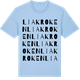 Blue Soul t-shirt med Liakroken ordlek t-shirt