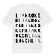 Liakroken ordlek t-shirt